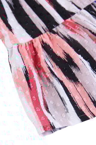 Jurk Roze en Zwart