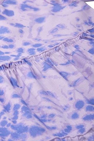 Jurk Tie and Dye Lichtpaars en Lichtblauw