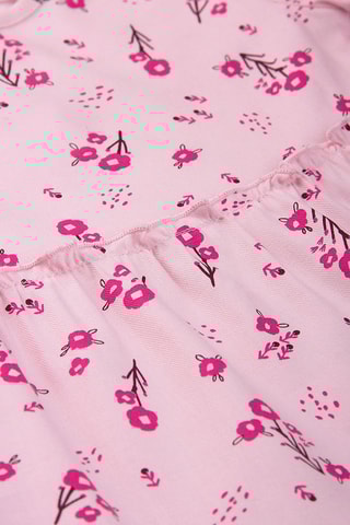 Jurk met Ruches Roze