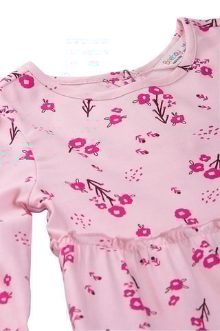 Jurk met Ruches Roze