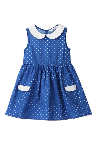 Jurk Blauw en Wit