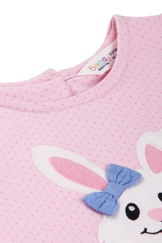 Jurk Roze en Lichtblauw