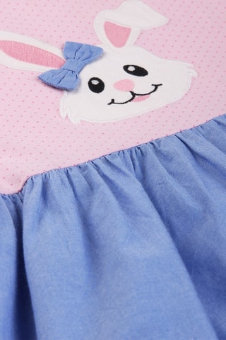 Jurk Roze en Lichtblauw