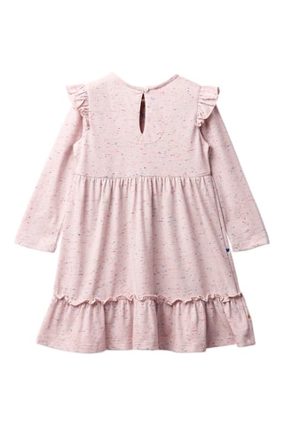 Jurk Gemêleerd Beige