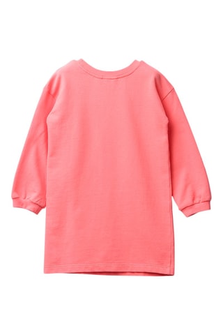 Trui-jurk Koraalrood