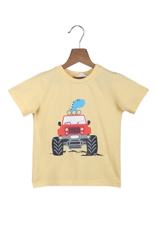 T-shirt Geel