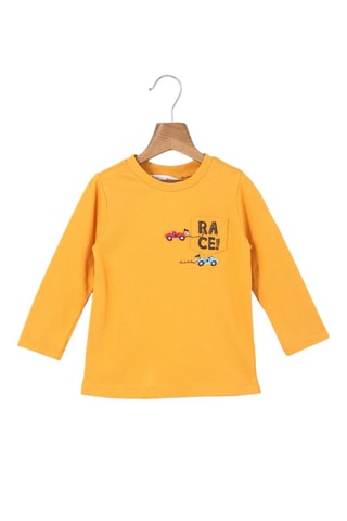 T-shirt Geel