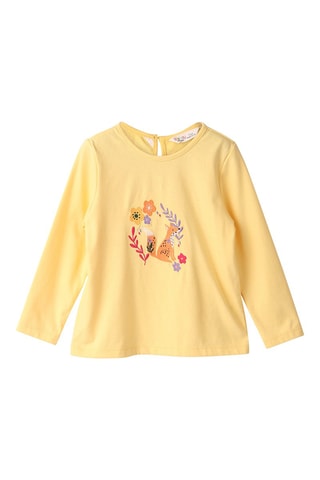 T-shirt Geel