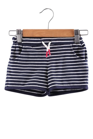 Short Marineblauw en Wit