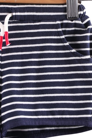 Short Marineblauw en Wit