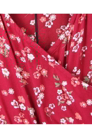 Jumpsuit Rood en Wit
