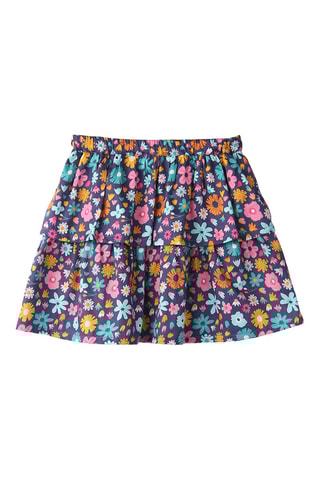 Rok Marineblauw en Roze