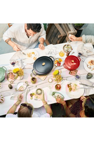 Cocotte ovale en fonte Bellamonte - 31 cm - 5 à 6 personnes - 5,5 l