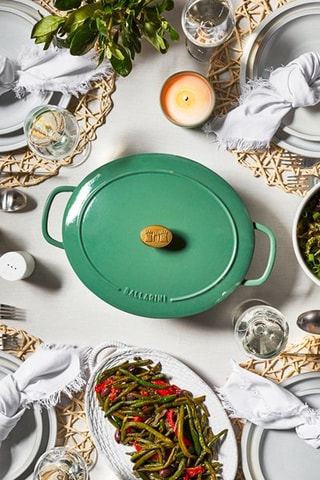 Cocotte ovale en fonte Bellamonte - 29 cm - 4 personnes - 4,5 l