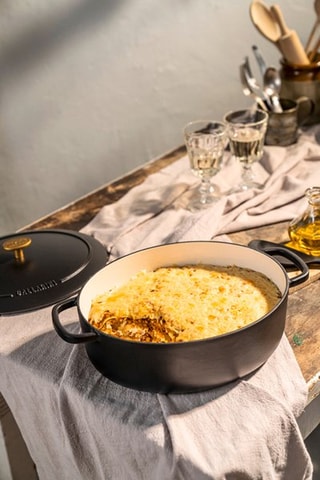 Cocotte ovale en fonte Bellamonte - 29 cm - 4 personnes - 4,5 l