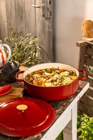 Cocotte ovale en fonte Bellamonte - 31 cm - 5 à 6 personnes - 5,5 l