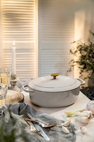 Cocotte ovale en fonte Bellamonte - 31 cm - 5 à 6 personnes - 5,5 l