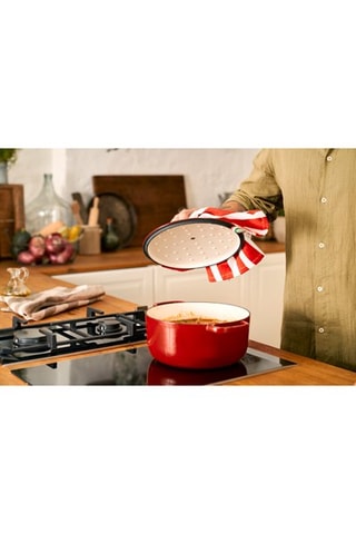 Cocotte ronde en fonte Bellamonte - 28 cm - 6 à 7 personnes - 7 l
