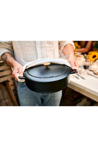 Cocotte ovale en fonte Bellamonte - 33 cm - 6 à 7 personnes - 6,5 l
