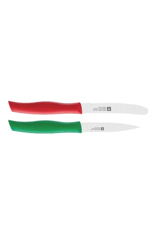 2 couteaux en acier inoxydable Twin Grip