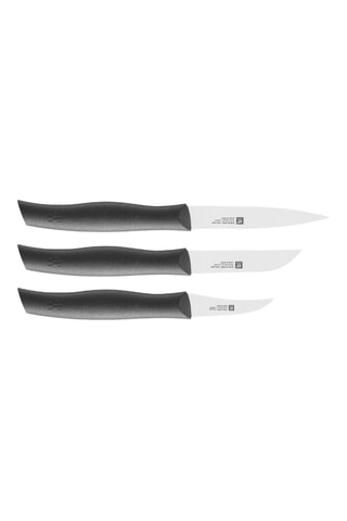 3 couteaux en acier inoxydable Twin Grip