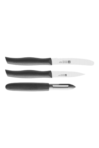 3 couteaux en acier inoxydable Twin Grip