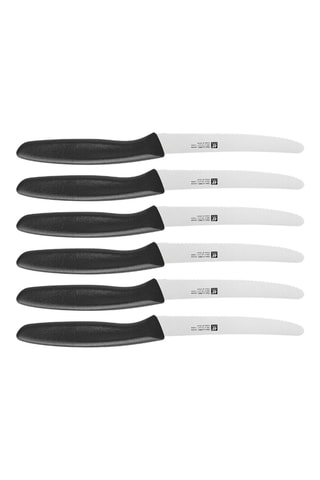 6 couteaux à légumes Twin Grip - 12 cm