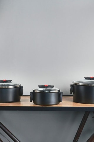 3 faitouts Click&cook - 1,5 l, 3 l et 6 l