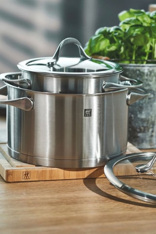 Batterie de cuisine en acier inoxydable Essence - 7 pièces