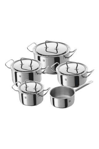 Batterie de cuisine en acier inoxydable Twin Classic - 9 pièces