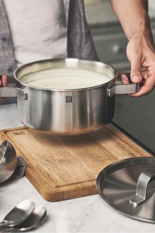 Batterie de cuisine en acier inoxydable Pure - 5 pièces