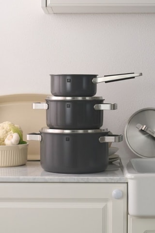 Batterie de cuisine en acier inoxydable Pure - 5 pièces