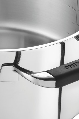 Batterie de cuisine en acier inoxydable Poletto - 9 pièces