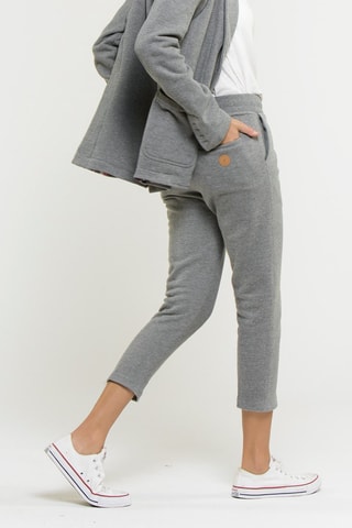 Pantalon 7/8 Crop - Gris