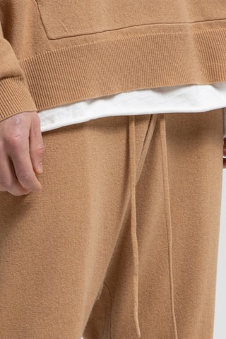Pantalon en laine et cachemire Comfy - Camel