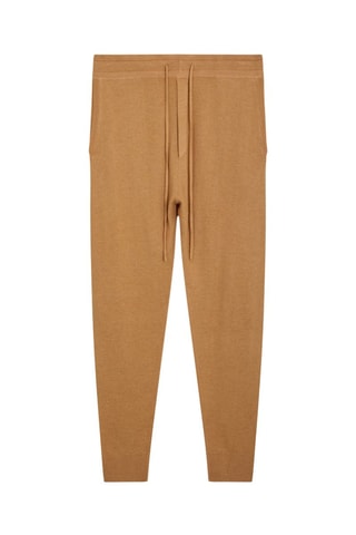 Pantalon en laine et cachemire Comfy - Camel