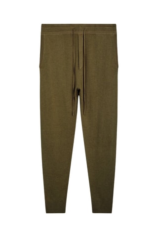 Pantalon en laine et cachemire Comfy - Kaki