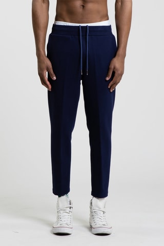 Pantalon Crop - Bleu marine