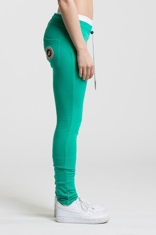 Pantalon skinny - Vert