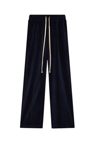 Pantalon en velours Velor Bleu