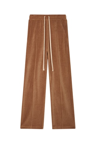 Pantalon en velours Velor Camel