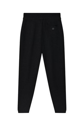Jogging en laine Moss - Noir