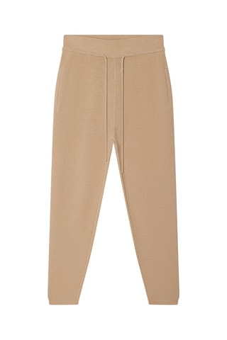 Jogging en laine Moss Marron clair