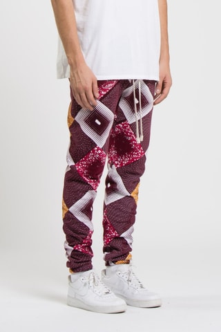 Jogging Abp Print - Bordeaux