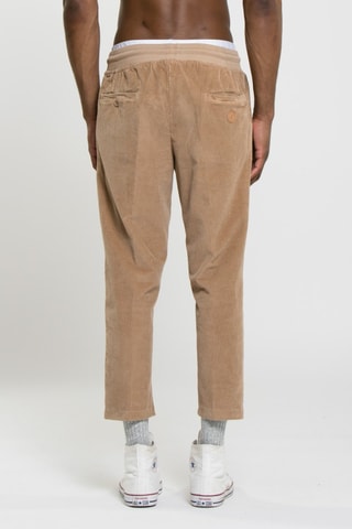 Pantalon 7/8 en velours Corduroy - Camel