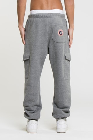 Jogging Wide P - Gris foncé chiné