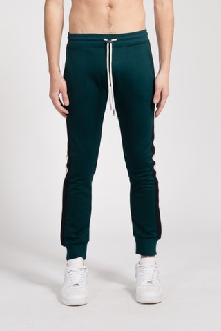 Jogging slim French - Vert foncé
