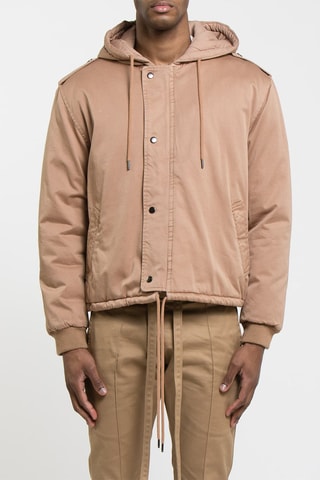 Veste à capuche Dubon - Marron clair