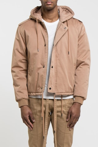 Veste à capuche Dubon - Marron clair