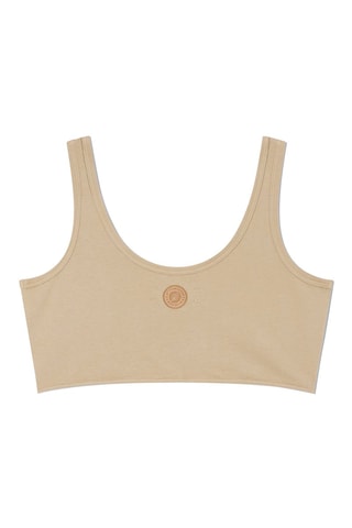 Brassière Urban Cut Crop Camel